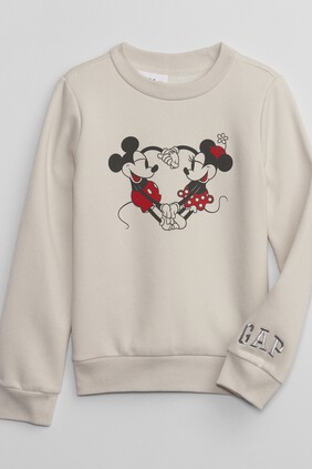 GapKids | Disney Mickey Mouse and Minnie Mouse Graphic Sweatshirt