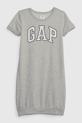 Kids Gap Logo Short Sleeve Sweater Dress