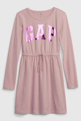 Kids Metallic Gap Logo Dress