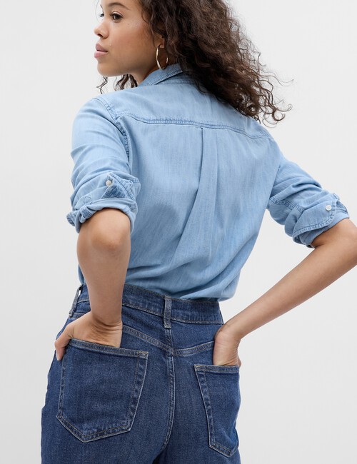 Organic Cotton Denim Perfect Shirt