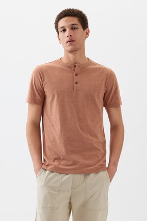 Everyday Soft Henley T-Shirt