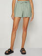 4" Mid Rise Easy Linen-Blend Pull-On Shorts