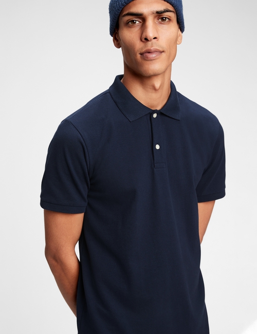 Stretch Pique Polo Shirt