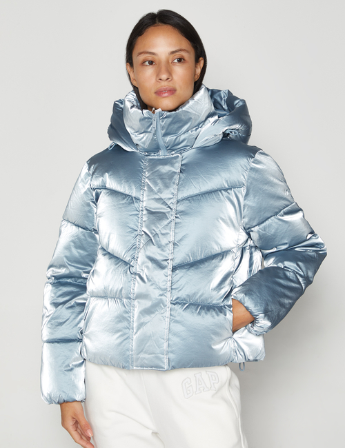 Shiny Puffer Down Jacket