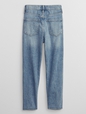 Kids High Rise Destructed Mom Jeans