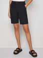 9" Mid Rise Twill Bermuda Shorts