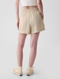 Crinkle Gauze Pull-On Shorts