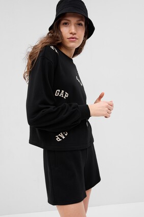 Gap Logo Cropped Sweatshirt