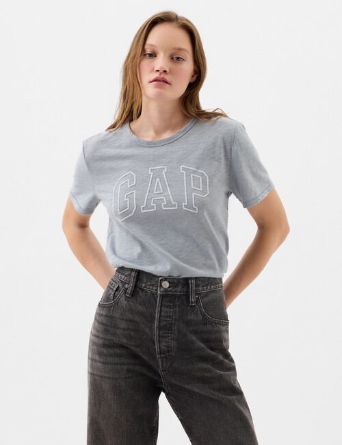 Organic Cotton Gap Arch Logo T-Shirt