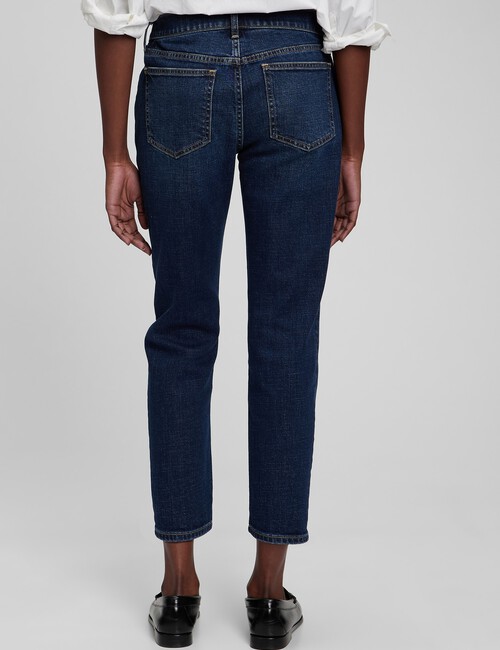 Mid Rise Girlfriend Jeans