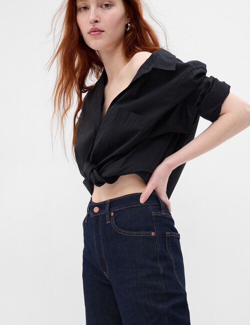 High Rise Cotton '90s Loose Jeans