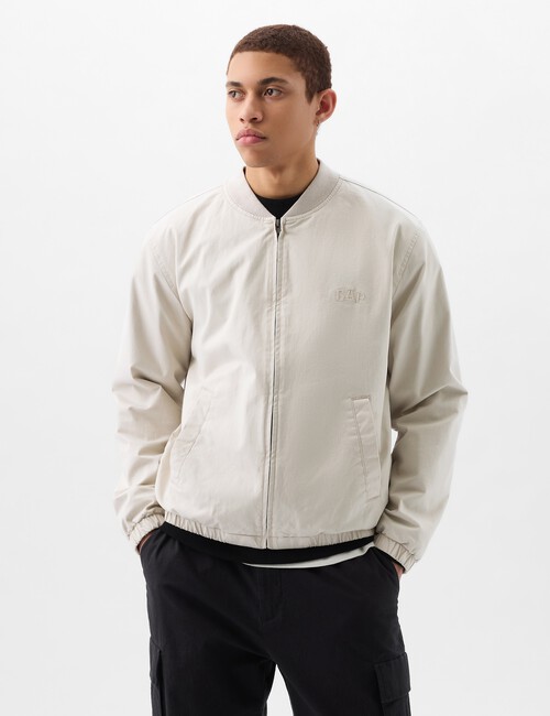 Gap Logo Cotton Bomber Jacket