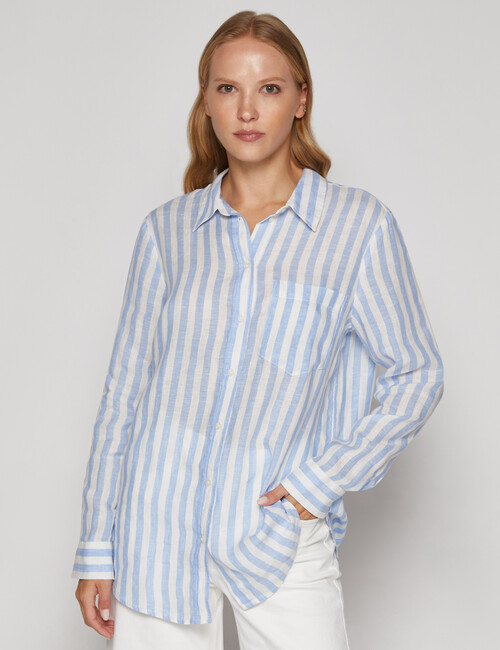 Linen Boyfriend Shirt