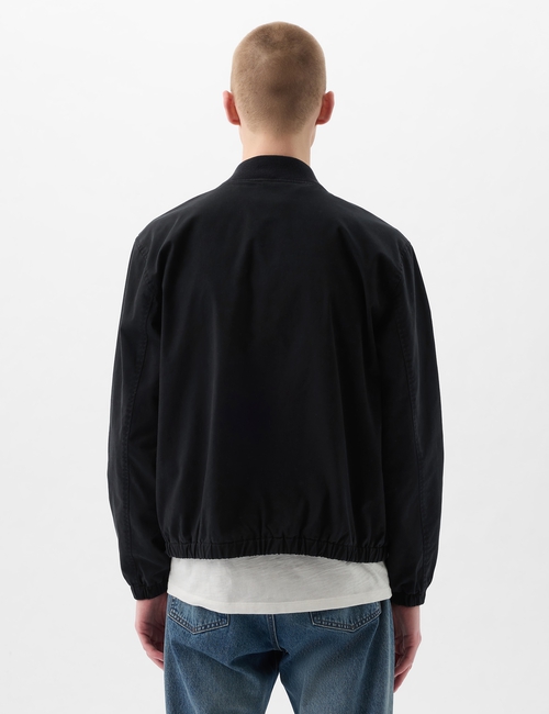 Gap Logo Cotton Bomber Jacket