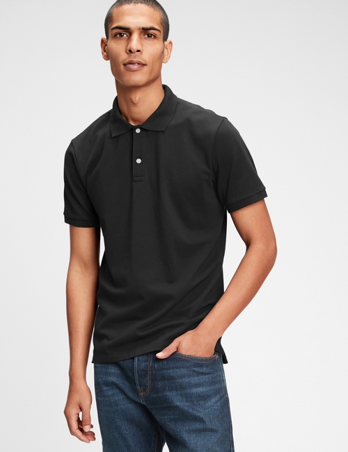 Stretch Pique Polo Shirt