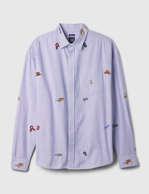 DAP x GAP Embroidered Oxford Shirt