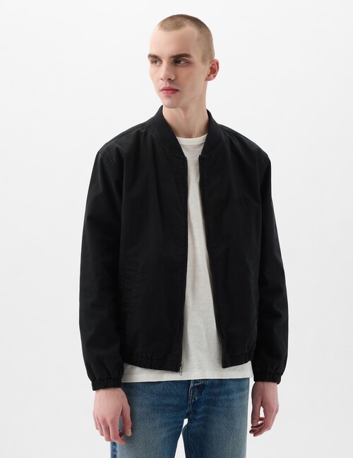 Gap Logo Cotton Bomber Jacket