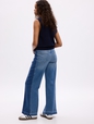 High Rise Stride Wide-Leg Jeans