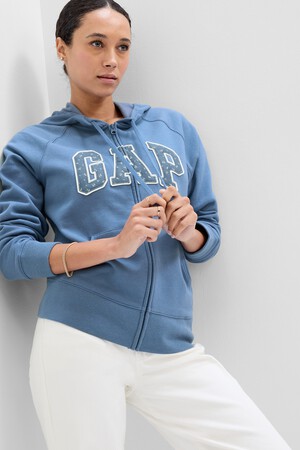 Gap Logo Zip Hoodie