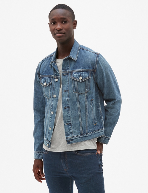 Icon Denim Jacket with Washwell