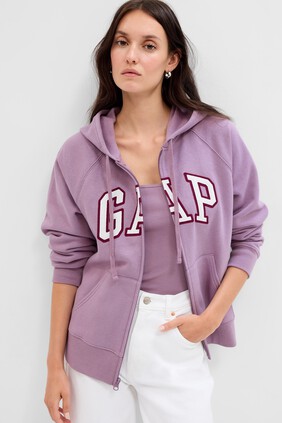 Gap Logo Zip Hoodie