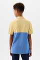 Kids Gap Logo Colorblock Pique Polo Shirt