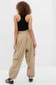 Cotton Cargo Parachute Pants