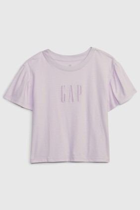 Kids Gap Logo Flutter Sleeve T-Shirt