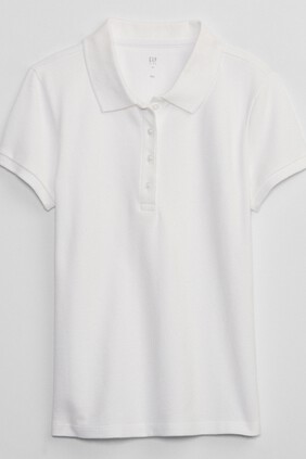 Kids Uniform Stretch Pique Polo Shirt