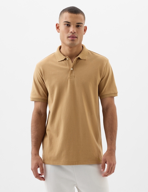 Stretch Pique Polo Shirt