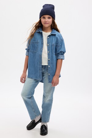 Kids High Rise '90s Loose Jeans