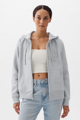 Gap Logo Zip Hoodie