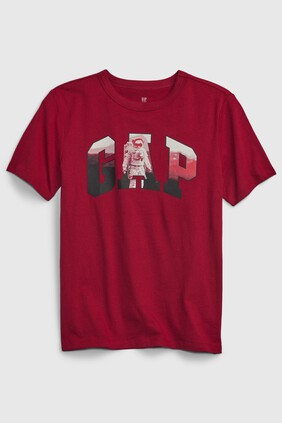 Kids Gap Arch Logo Graphic T-Shirt