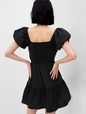 Corset Tiered Mini Dress