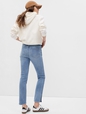 Mid Rise Split-Hem Vintage Slim Jeans