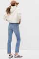 Mid Rise Split-Hem Vintage Slim Jeans