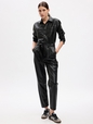 Vegan Leather Jumpsuit