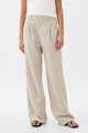 365 High Rise Linen-Cotton Trousers