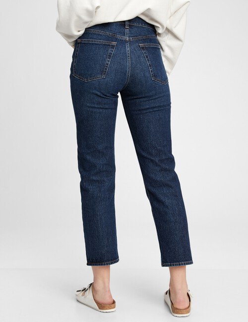 High Rise Cheeky Straight Jeans