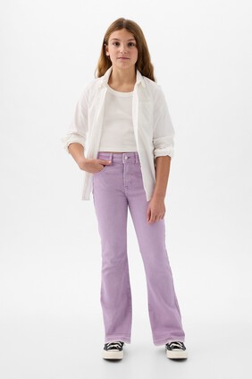 Kids High Rise '70s Flare Jeans