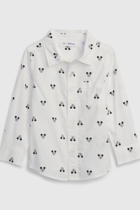 babyGap | Disney Mickey Mouse Poplin Shirt