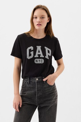 Organic Cotton Gap Arch Logo T-Shirt