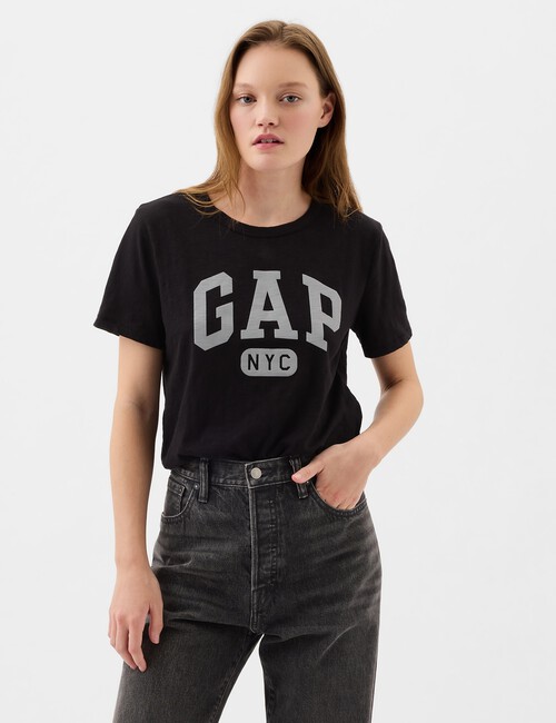 Organic Cotton Gap Arch Logo T-Shirt