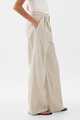 365 High Rise Linen-Cotton Trousers