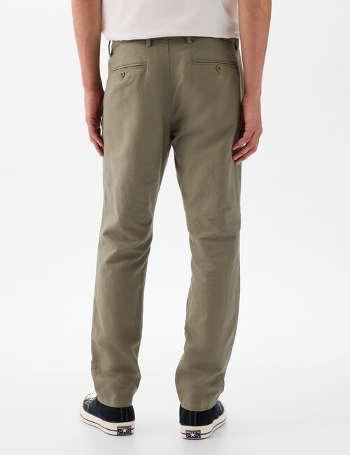 Linen-Cotton Trousers in Slim Fit