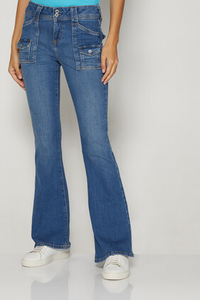 Low Rise Y2K Flare Jeans