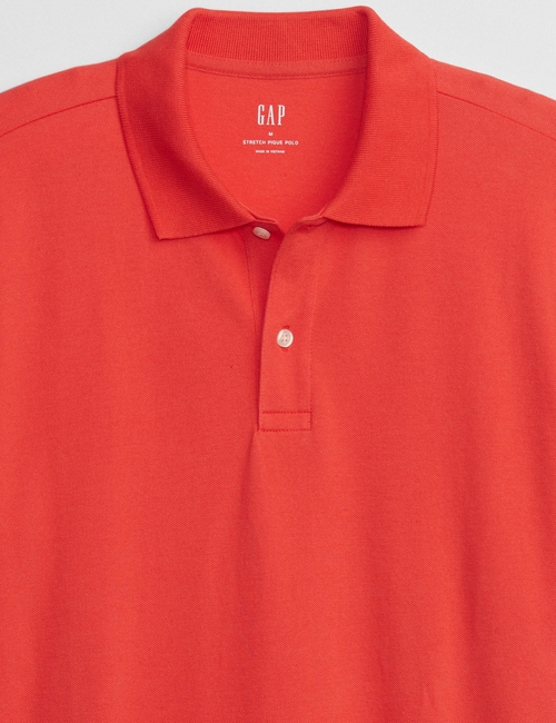 Stretch Pique Polo Shirt