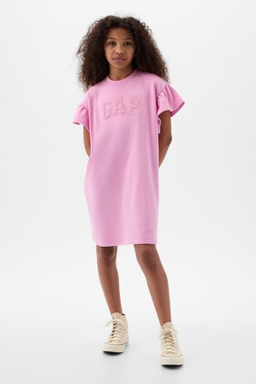 Kids Gap Arch Logo Sweatshirt Dress