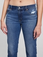 Mid Rise Girlfriend Jeans