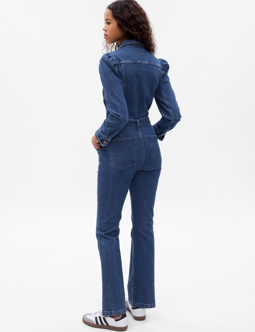 Western Denim Jumpsuit